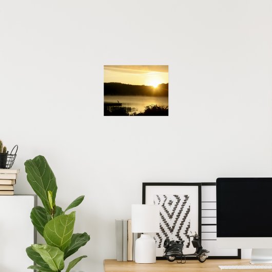 オザーク湖 ポスター (ホームオフィス)