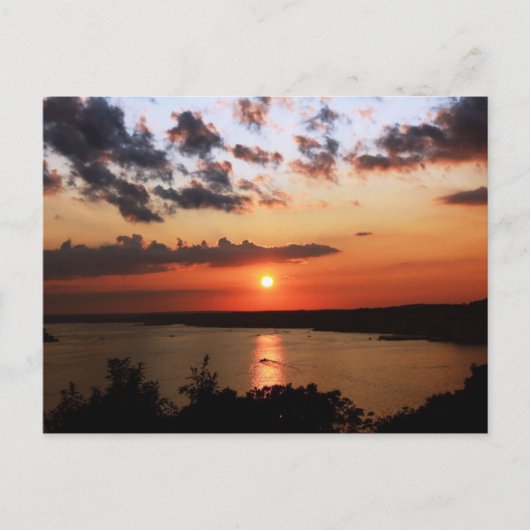 オザーク湖 ポストカード (正面)