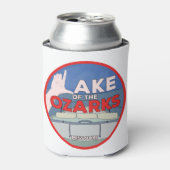 オザーク湖 缶クーラー (缶正面)