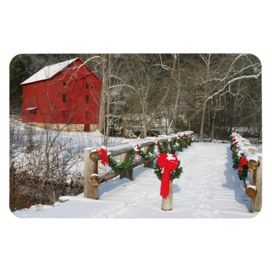 オザーク磁石のクリスマス マグネット (横)