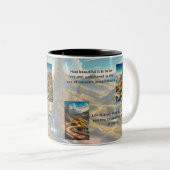 オザーク経路 ツートーンマグカップ (正面右)