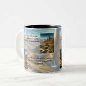 オザーク経路 ツートーンマグカップ (正面左)