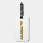 オザーク・ハイランズ・トレイル・アーカンソー ラゲッジタグ (裏面縦)