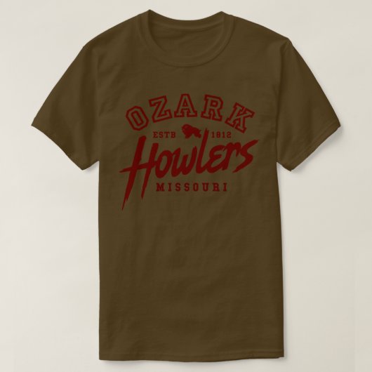 オザーク・ハウラー Tシャツ (デザイン正面)