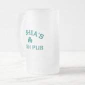 オシアアイリッシュパブ フロストグラスビールジョッキ (正面左)