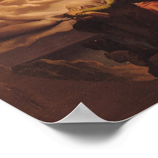 オシアンの夢， 1813 ポスター (角)