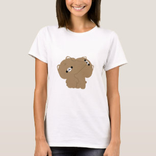 オシカット猫カップル Tシャツ