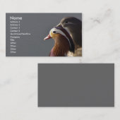 オシドリ 名刺 (正面/裏面)