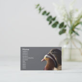 オシドリ 名刺 (スタンド正面)