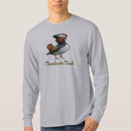 オシドリ 長袖Tシャツ Tシャツ