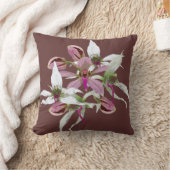 オシバナの蘭 クッション (ブランケット)