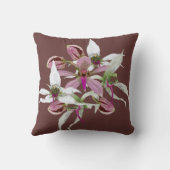 オシバナの蘭 クッション (裏面)