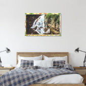 オシペマウンテンパークビューオブブライダルヴェイル キャンバスプリント (インサイチュ (寝室))