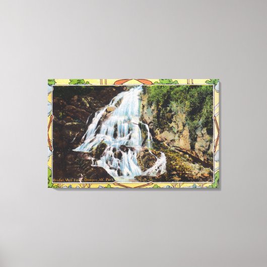 オシペマウンテンパークビューオブブライダルヴェイル キャンバスプリント (正面)
