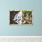 オシペマウンテンパークビューオブブライダルヴェイル キャンバスプリント (インサイチュ (ウッドフロア))