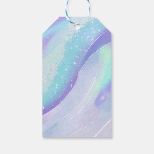 オシャレなマーメイドのサンキューカードV1 ID1142 ギフトタグ (裏面)