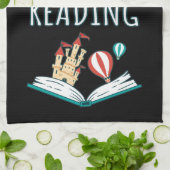 オシャレな子供たちはみんなⅡ キッチンタオルを読んでいる キッチンタオル (折り畳み)