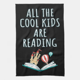 オシャレな子供たちはみんなⅡ キッチンタオルを読んでいる キッチンタオル