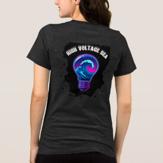 オシャレな海洋波ランプシェード トライブレンドTシャツ