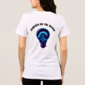 オシャレな海洋波ランプ トライブレンドTシャツ (裏面)