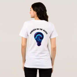 オシャレな海洋波ランプ トライブレンドＴシャツ