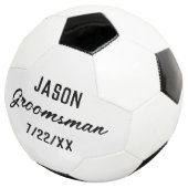 オシャレな贈り物 ウェディングギフト ウェディング 贈り物 名入れ サッカーボール (3/4)