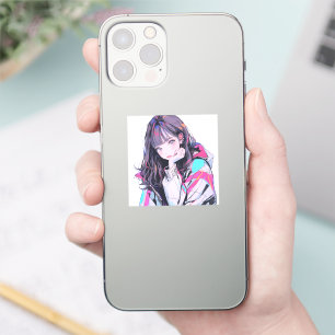 オシャレなJKシール|寿司娘 Seal Sticker GenerativeAI シール