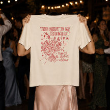 オシャレなTシャツブーケのカスタム ウェディング & バチェラー