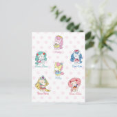 オシャレナポニーかわいいフレンズ葉書 ポストカード (スタンド正面)