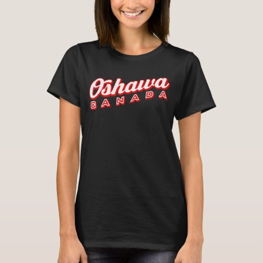 オシャワ・カナダ Tシャツ (正面)