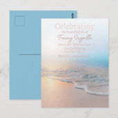 オシャンレジビーチ葬儀・ライフセレブレーション ポストカード (正面/裏面)