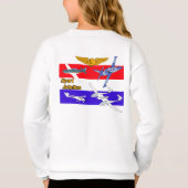 オシュコシガールズスウェットシャツ Tシャツ (裏面)