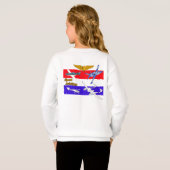 オシュコシガールズスウェットシャツ Tシャツ (裏面フル)