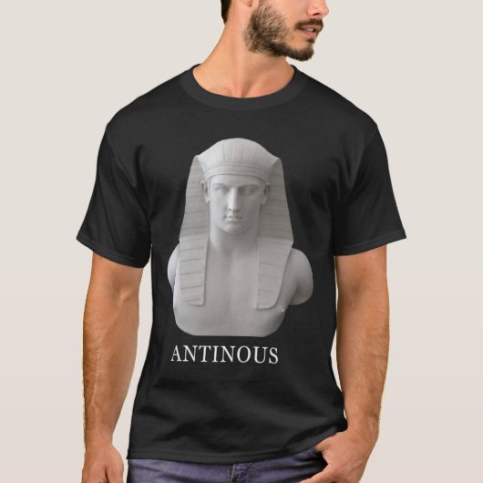 オシリスに扮するアンティノウス Tシャツ (正面)