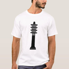 オシリスのジェド柱 古代エジプトのシンボル V2 Tシャツ