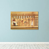 オシリスの判決詳細 キャンバスプリント (インサイチュ (ウッドフロア))