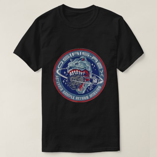 オシリスレックスA NASAパッチクラシックTシャツ Tシャツ (デザイン正面)