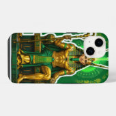 オシリス - 来世の神 iPhoneケース (裏面横)