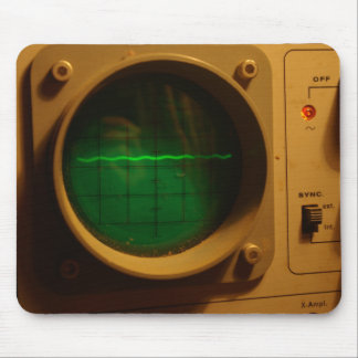 オシロスコープのマウスパッド マウスパッド