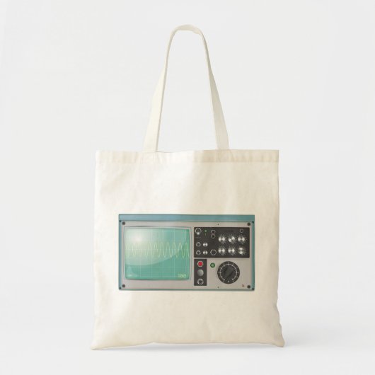 オシロスコープ トートバッグ (正面)