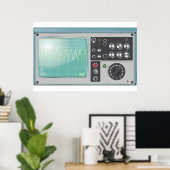 オシロスコープ ポスター (ホームオフィス)