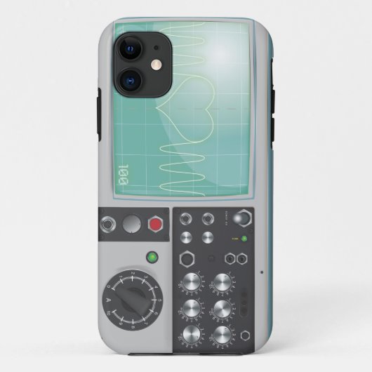 オシロスコープ ラブ Case-Mate iPhoneケース (裏面)