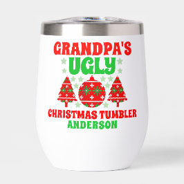 オジサンおやじのユガミクリスマスセーター
