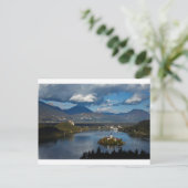 オジストリアからのブリュー湖の眺め ポストカード (スタンド正面)