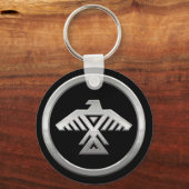 オジブウェイネーションキーチェーン キーホルダー (正面)