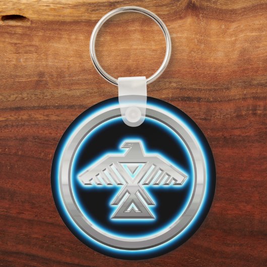 オジブウェイネーションキーチェーン キーホルダー (正面)