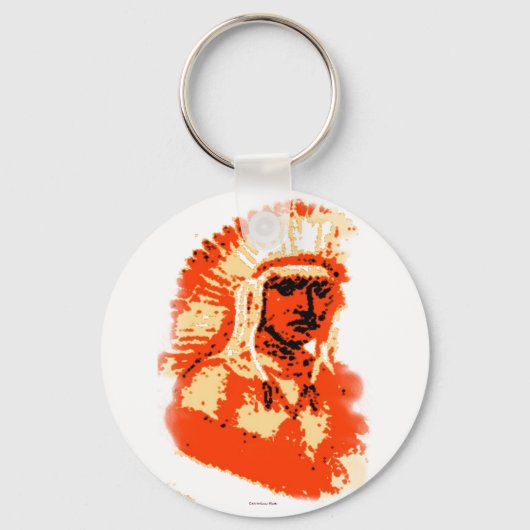 オジブワキーチェーン キーホルダー (正面)