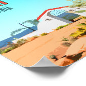 オジャイカリフォルニアサキュントサボテンヴィンテージ ポスター (角)