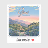 オジャイカリフォルニアトパトパマウンテンランドスケープ シール (シート)