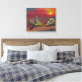 オジロディアス キャンバスプリント (インサイチュ (寝室))